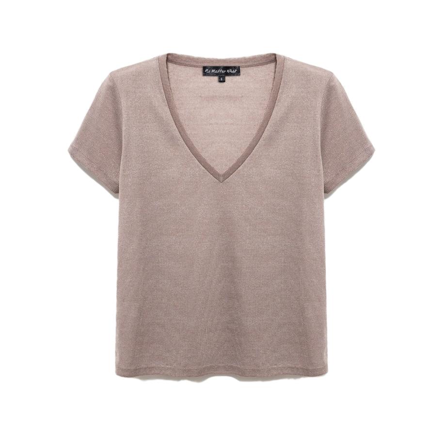 No Matter What Shirt donkerbeige Bruin