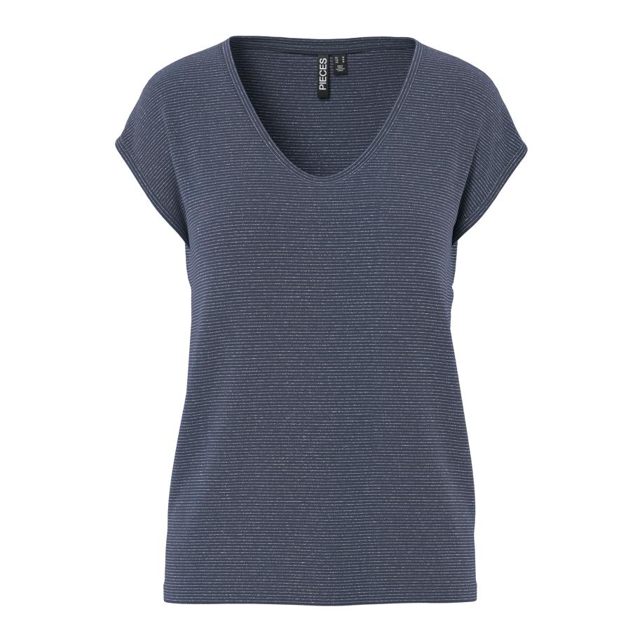 Pieces PIECES Shirt PCBillo navy / zilver -