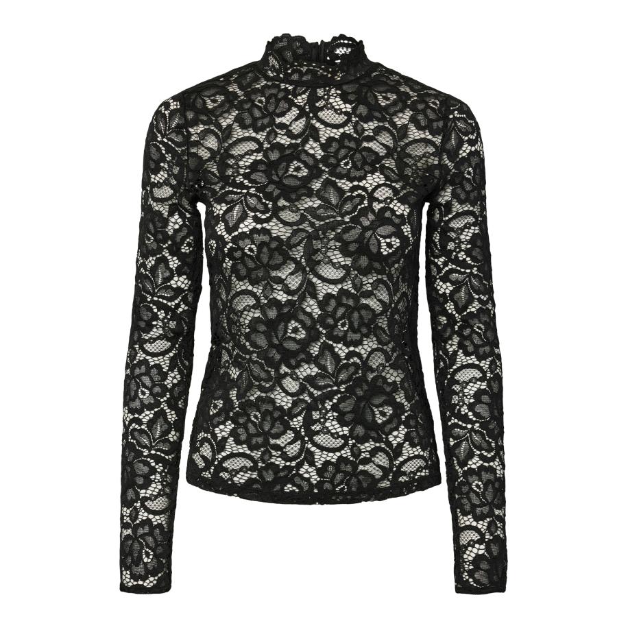YAS YAS Shirt YASLACEY zwart -