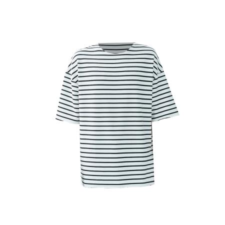 VAMOS CLO Shirt zwart / wit