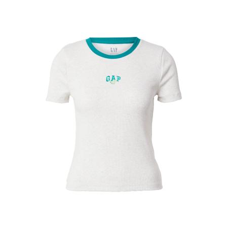 GAP GAP Shirt lichtgrijs / smaragd / lichtgroen