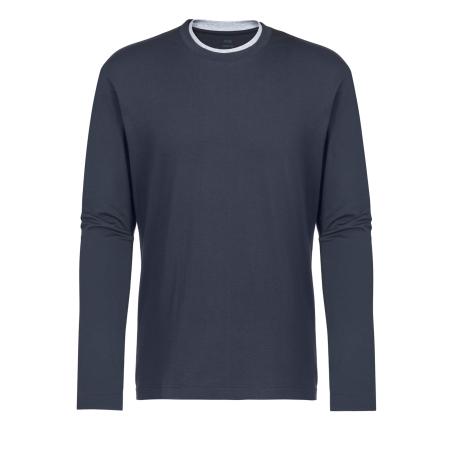 Mey Mey Shirt donkerblauw / wit