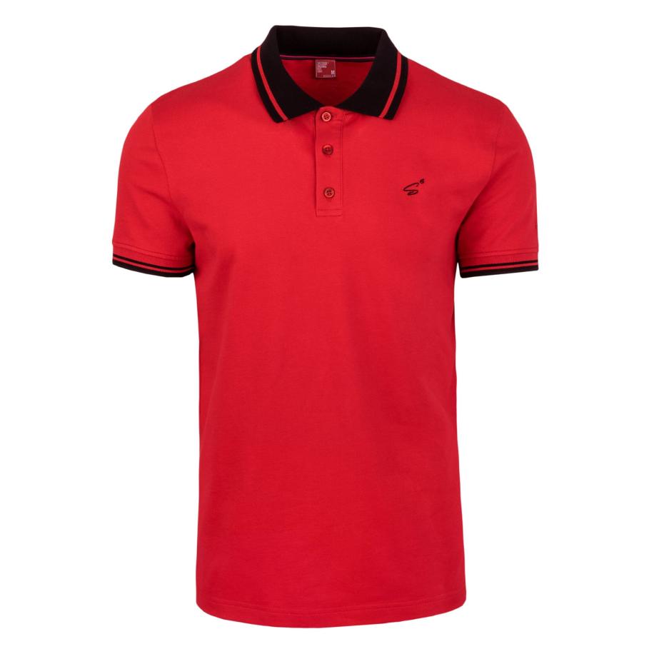 SPITZBUB Shirt Rainer rood / zwart Rood