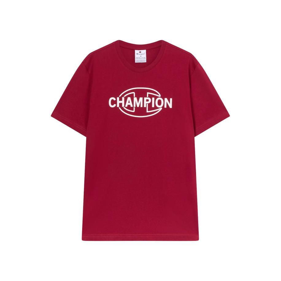 Champion Authentic Athletic Apparel Champion Authentic Athletic Apparel Shirt karmijnrood / wit -