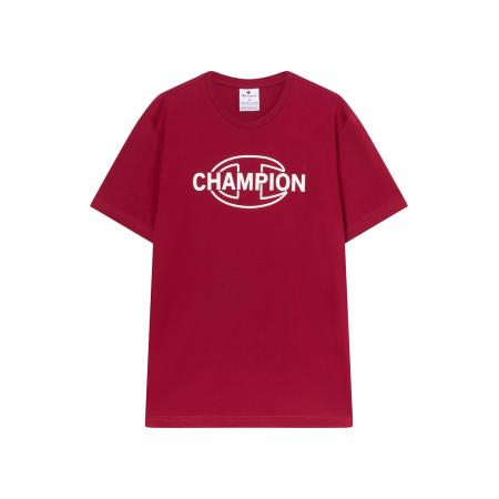 Champion Authentic Athletic Apparel Champion Authentic Athletic Apparel Shirt karmijnrood / wit