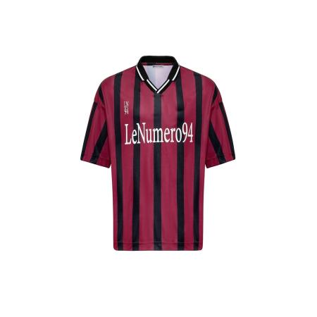 Dandalo Dandalo Shirt blauw / bourgogne / wit