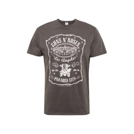 Amplified AMPLIFIED Shirt GUNS N ROSES donkergrijs / wit