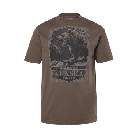 JP1880 JP1880 Shirt mokka / donkerbruin / zwart