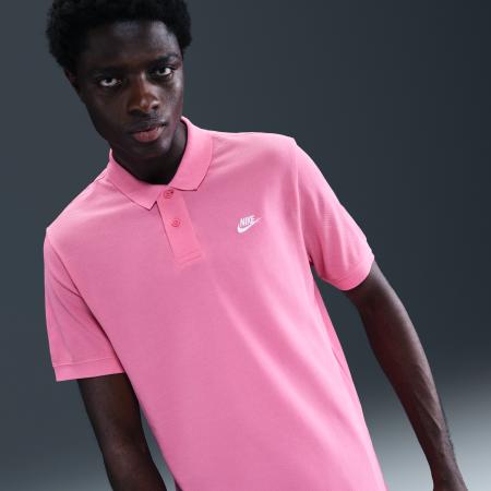Nike Club polo met korte mouwen voor heren - Roze