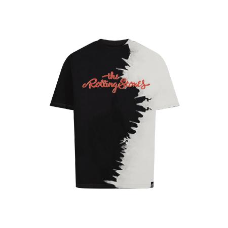 Recovered Recovered Shirt The Rolling Stones ROCK N ROLL zwart