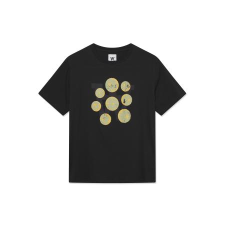 WOOD WOOD Shirt Ace Eyes geel / mintgroen / zwart