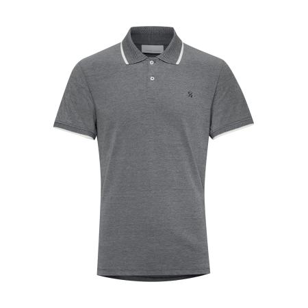 Casual Friday Casual Friday Shirt Tristan basaltgrijs / zwart / wit