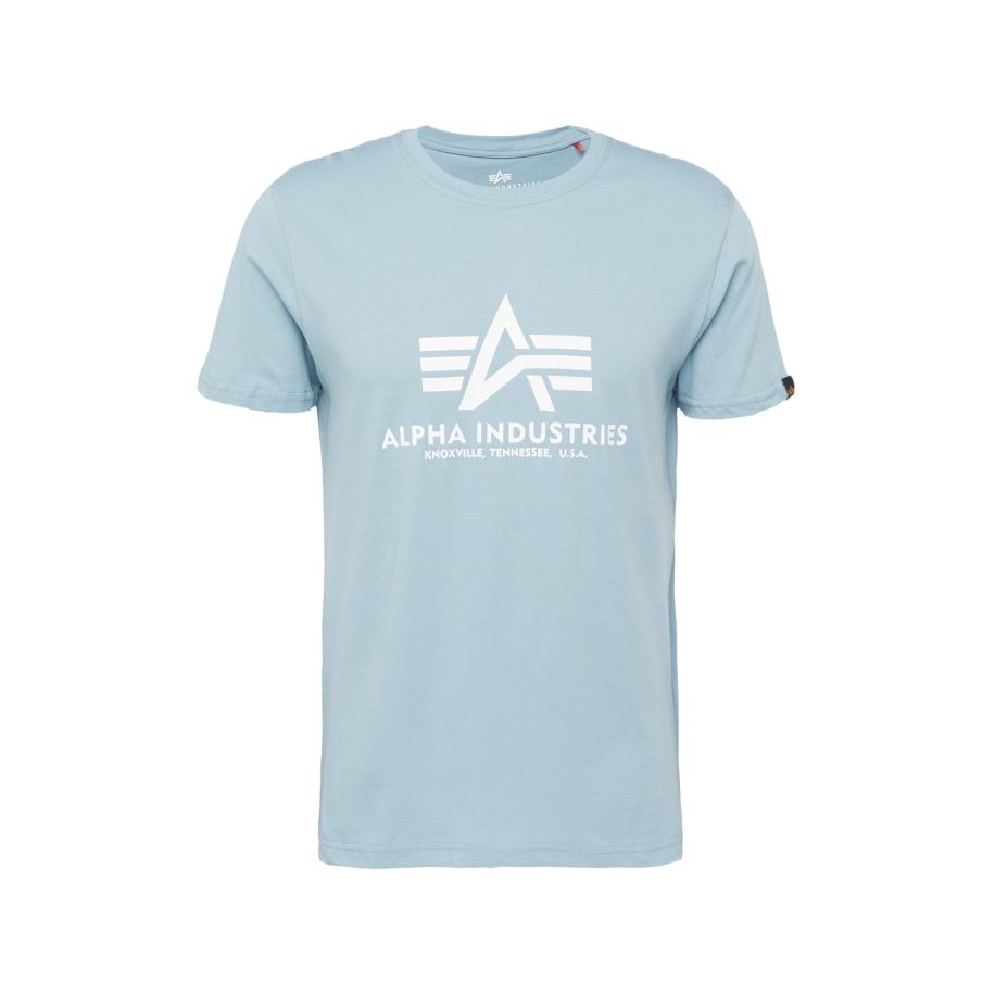 Alpha Industries ALPHA INDUSTRIES Shirt lichtblauw / wit -