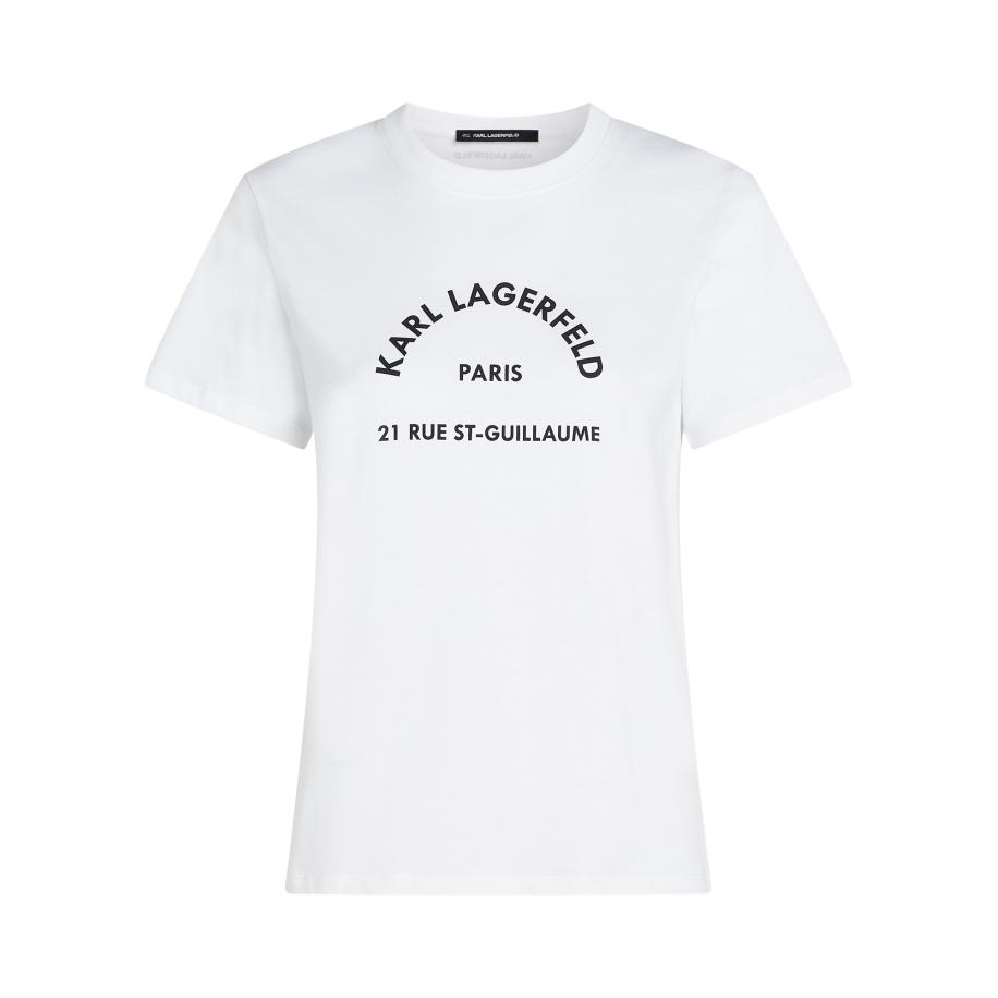 Karl Lagerfeld Karl Lagerfeld Shirt Rue St-Guillaume zwart / wit -