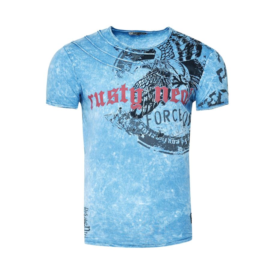Rusty Neal Rusty Neal Shirt blauw -