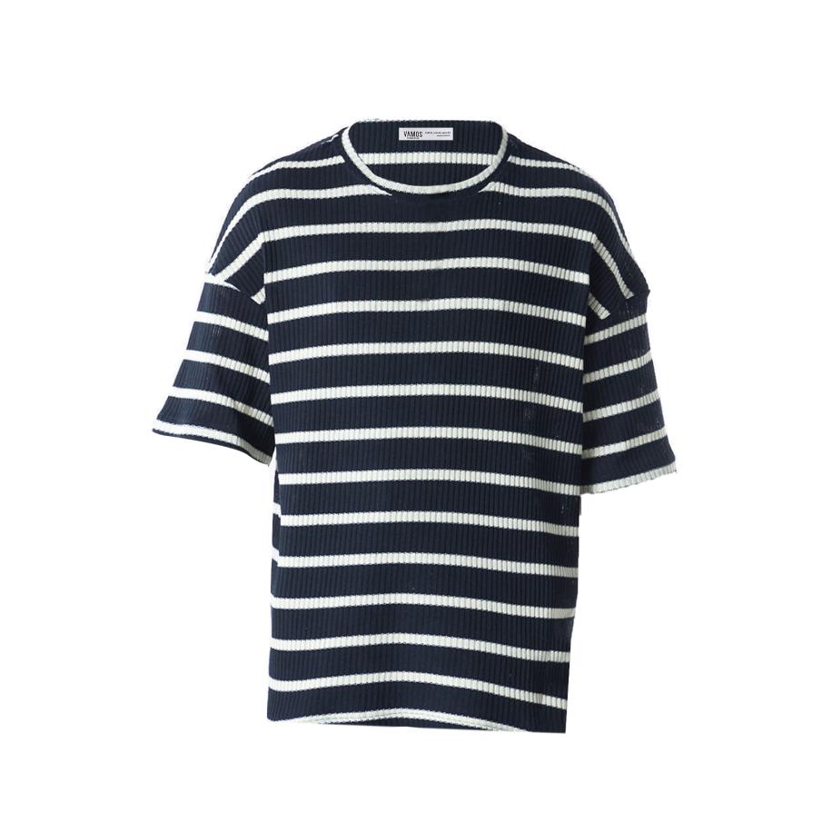 VAMOS CLO Shirt navy / wit Blauw