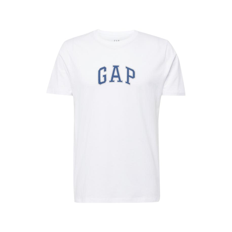 GAP GAP Shirt blauw / lichtgrijs / wit -