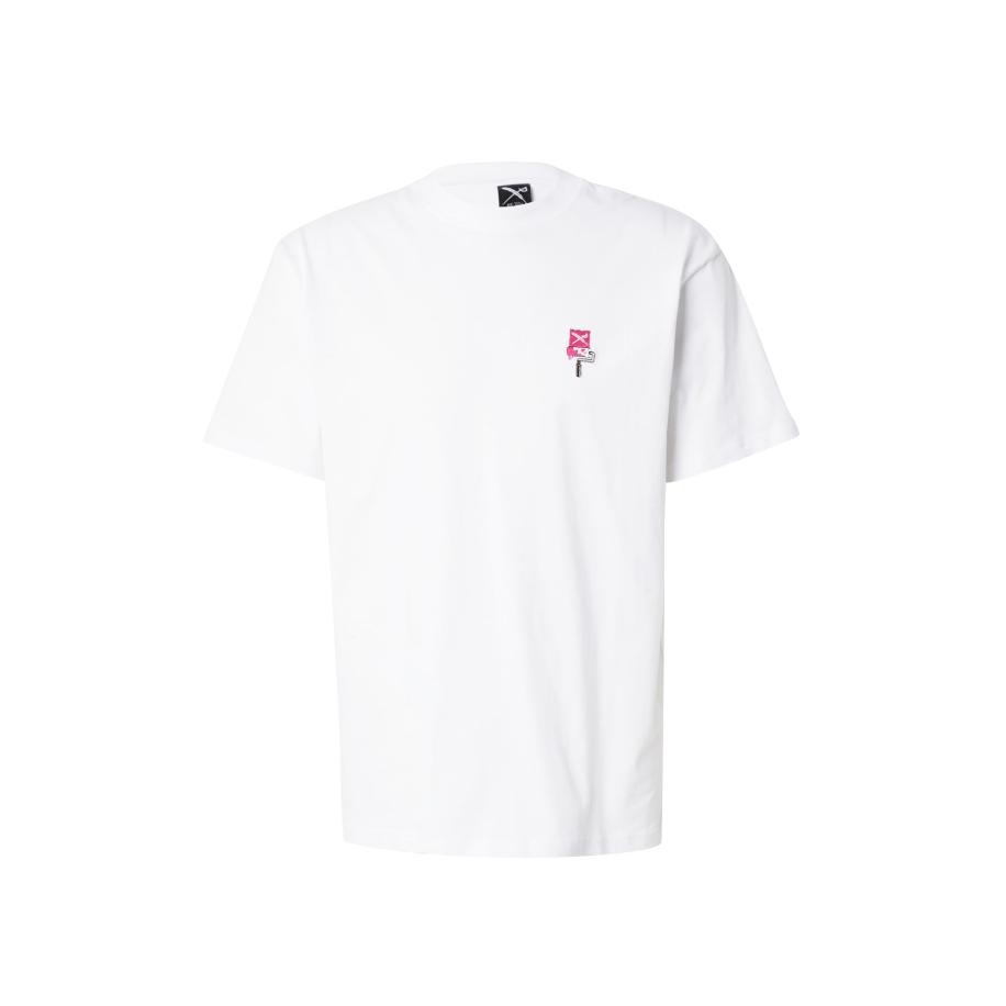 Iriedaily Shirt grijs / pink / zwart / wit Wit