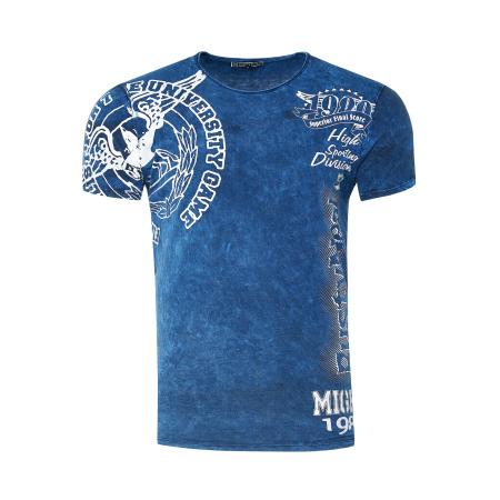 Rusty Neal Rusty Neal Shirt blauw
