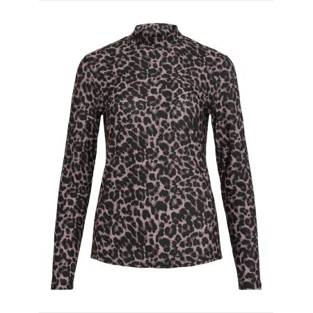 Vila VILA Shirt VILeoa aubergine / sering / zwart