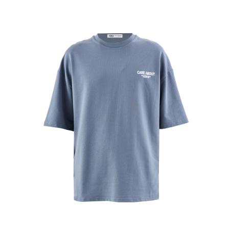 VAMOS CLO VAMOS CLO Shirt smoky blue / wit