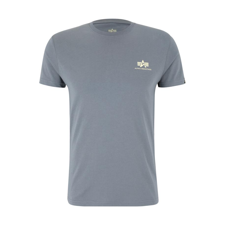 Alpha Industries ALPHA INDUSTRIES Shirt lichtgeel / donkergrijs -