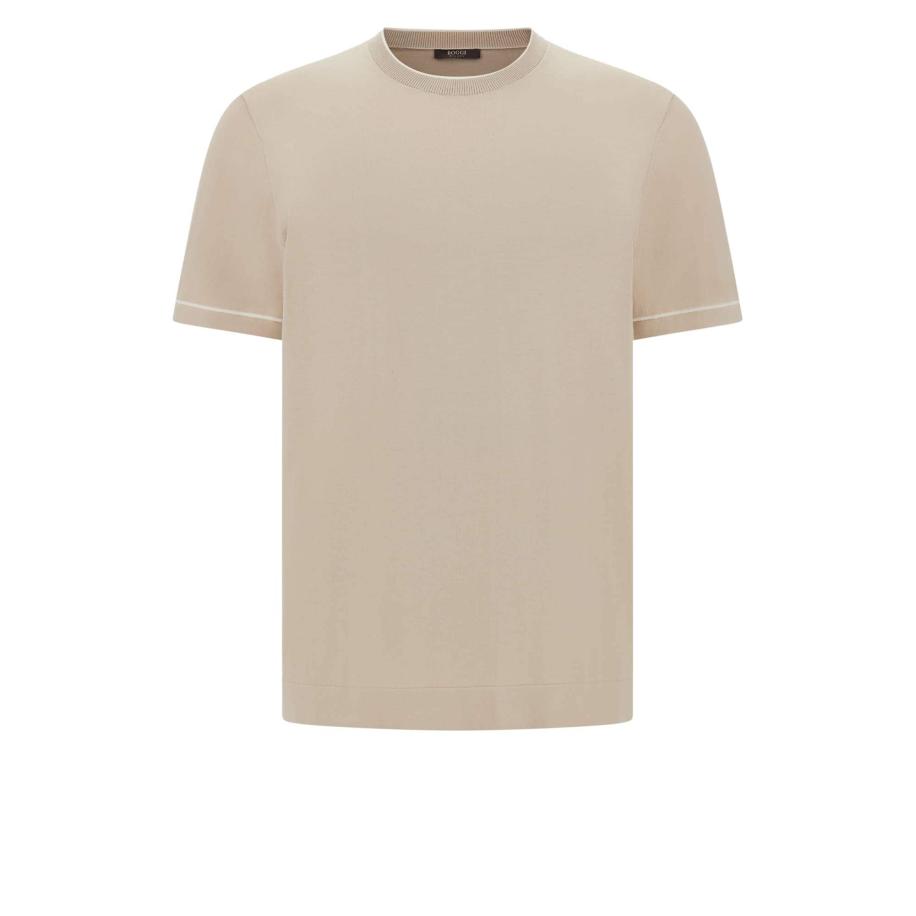 Boggi Milano Shirt sand Bruin