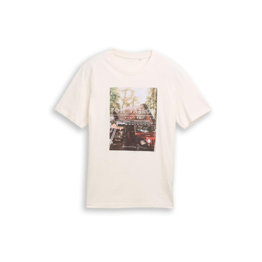 Tom Tailor TOM TAILOR Shirt lichtgroen / rood / donkerrood / natuurwit -