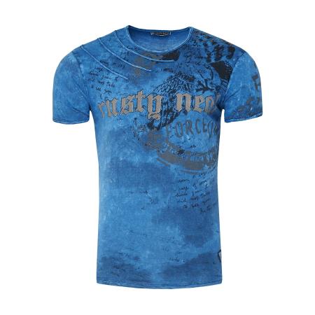 Rusty Neal Rusty Neal Shirt blauw