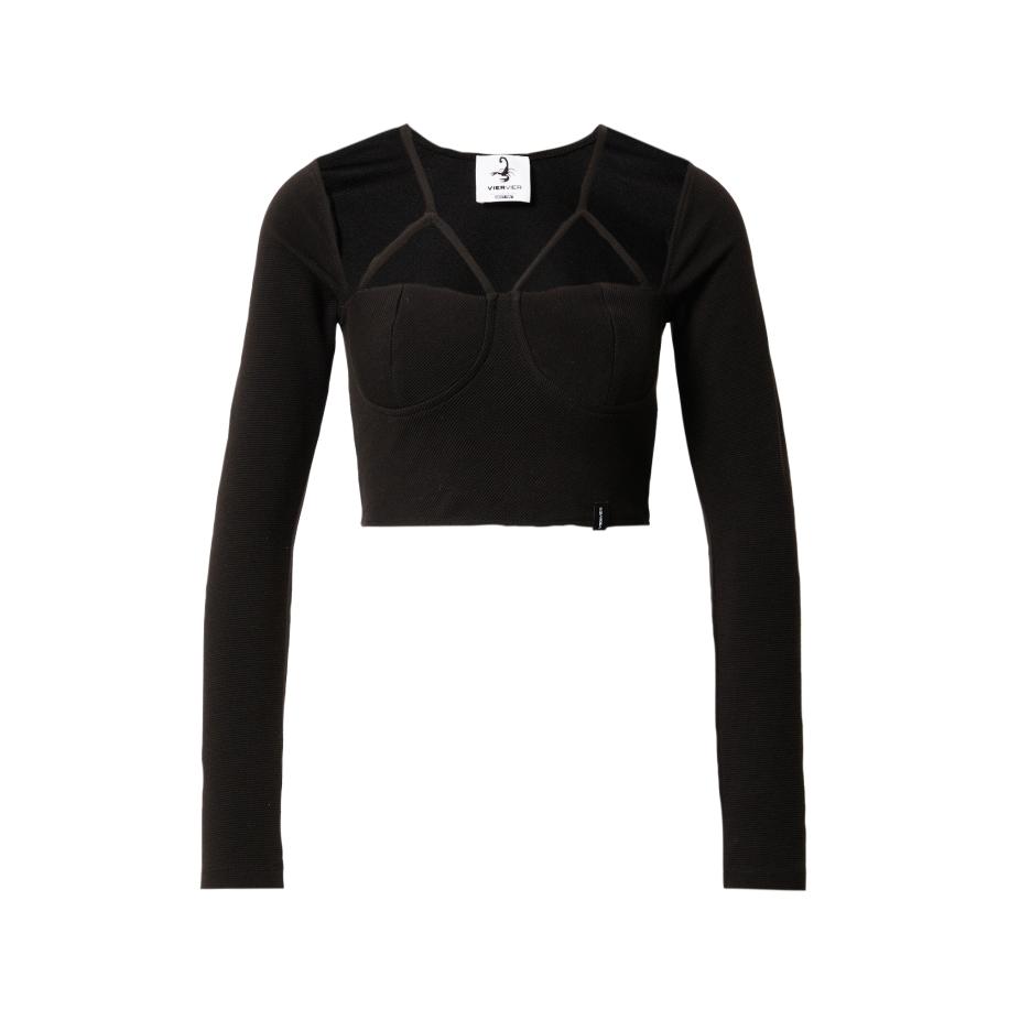 VIERVIER VIERVIER Shirt Joline zwart -