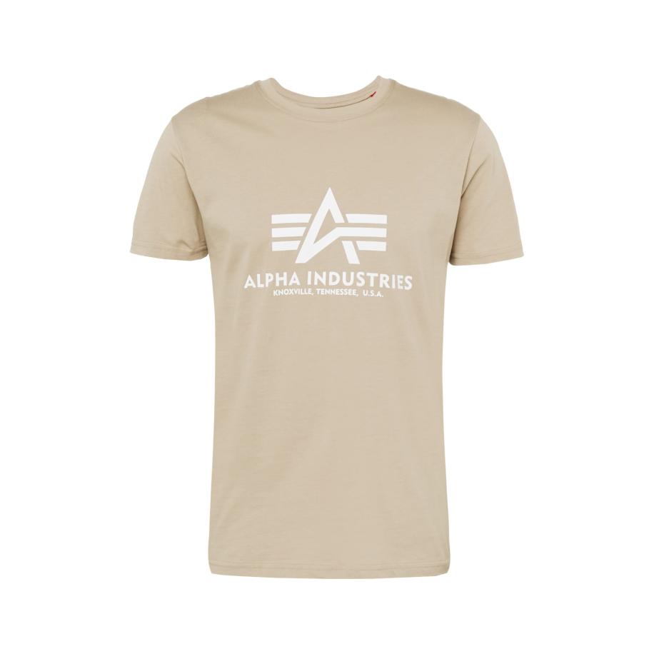 Alpha Industries ALPHA INDUSTRIES Shirt sand / wit -