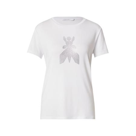 Patrizia Pepe PATRIZIA PEPE Shirt MAGLIA zilver / wit