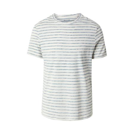 Mustang MUSTANG Shirt Austin ecru / blauw gemêleerd