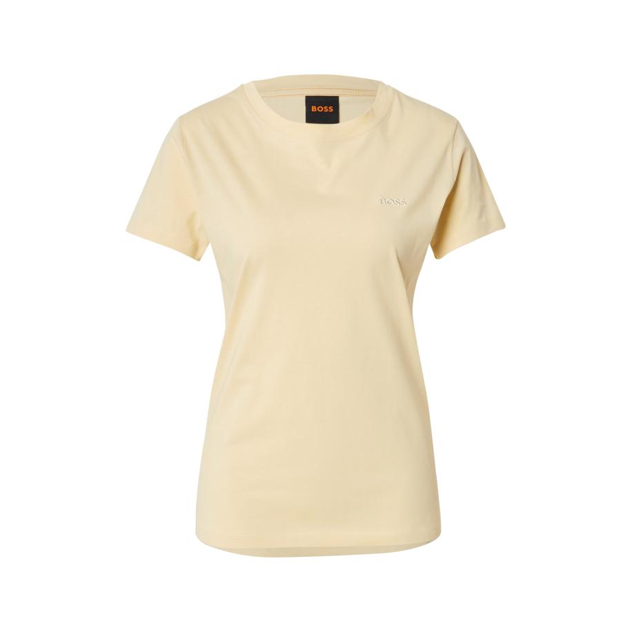 Hugo Boss BOSS Orange Shirt C_Esogo_1 pasteelgeel -