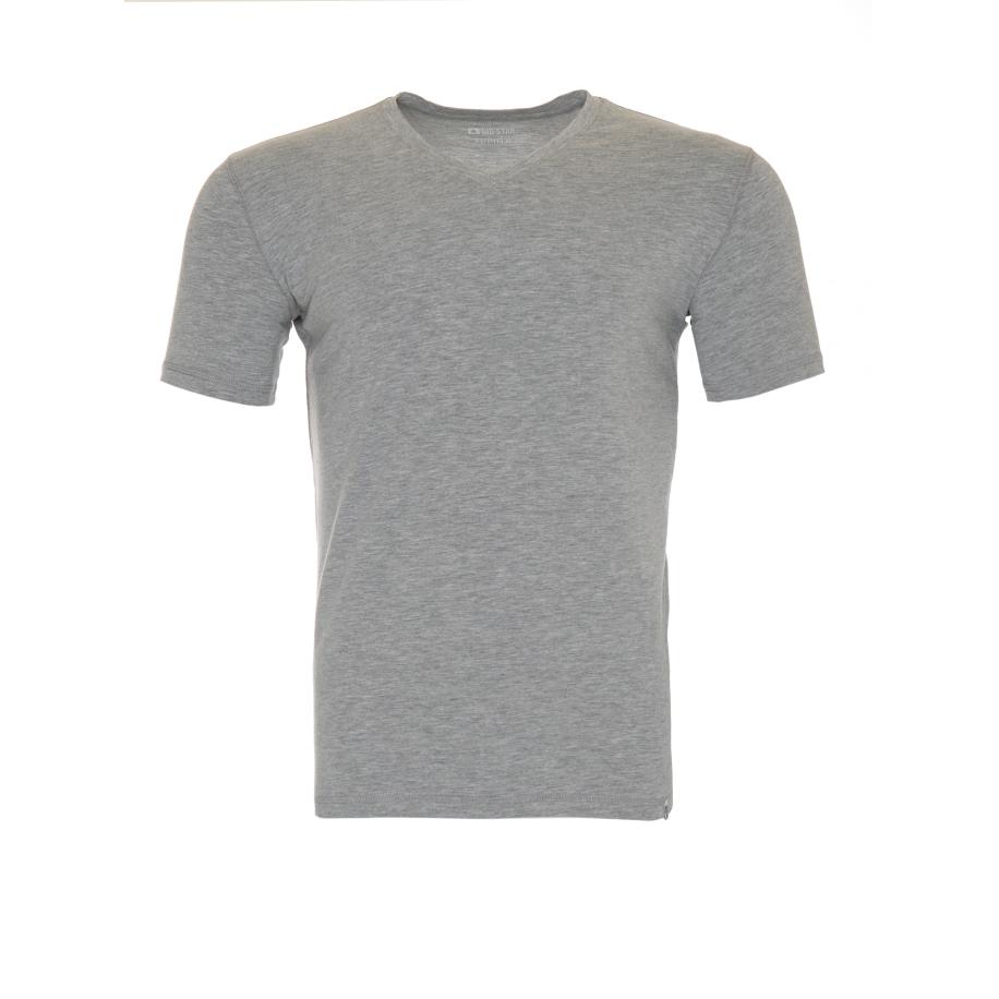 Big Star BIG STAR Shirt Supiclassicov grijs gemêleerd -