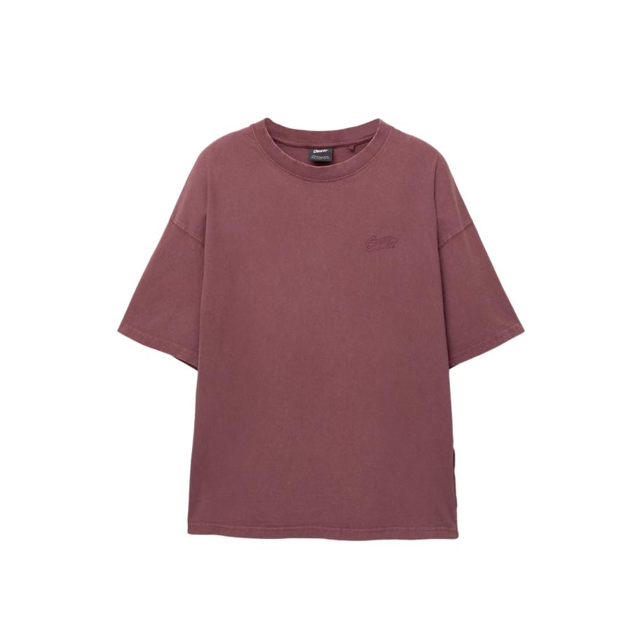 Pull&Bear Pull&Bear Shirt bourgogne -