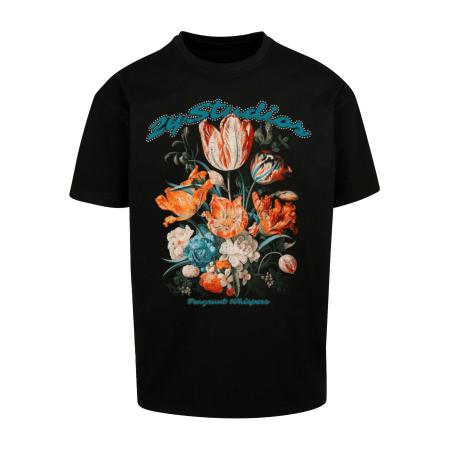 2Y Premium Shirt Flowers gemengde kleuren / zwart