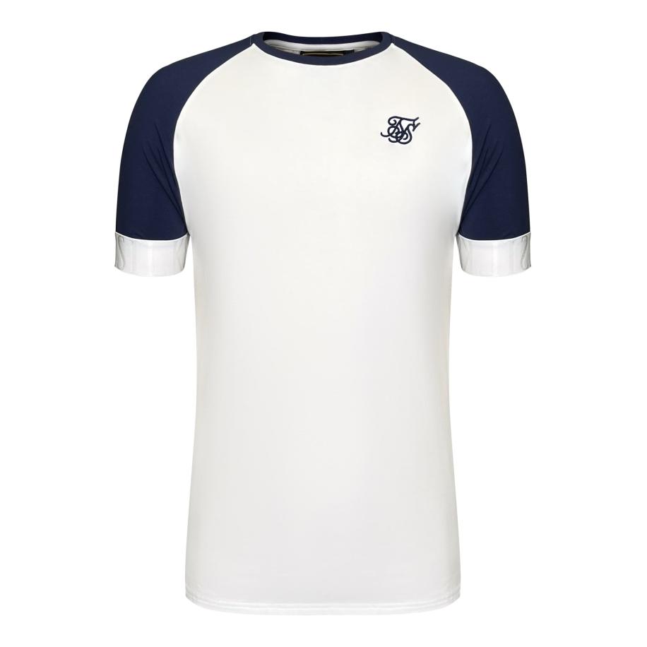 SikSilk SikSilk Shirt Tech navy / wit -