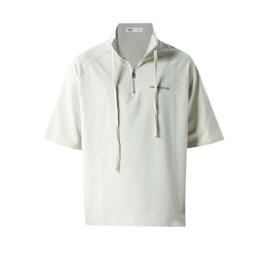 VAMOS CLO Shirt stone grey Grijs