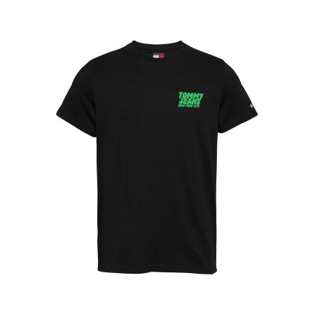 Tommy Jeans Tommy Jeans Shirt limoen / zwart