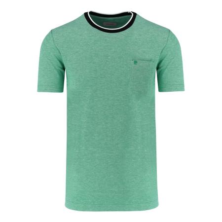 Pierre Cardin T-Shirt ronde hals groen, Effen