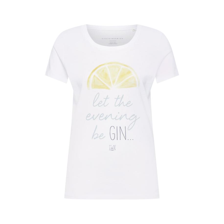 einstein & newton EINSTEIN & NEWTON Shirt Gin geel / wit -