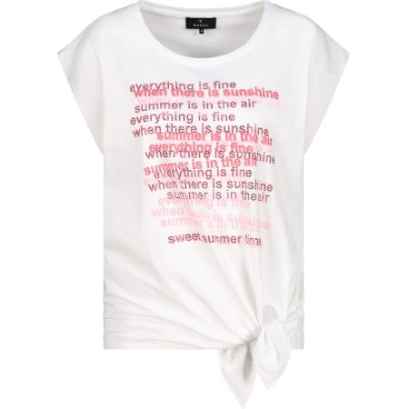 Monari monari Shirt pink / wit