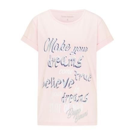 Bruno Banani Bruno Banani Shirt Hughes marine / zilvergrijs / lichtgrijs / pastelroze / wit