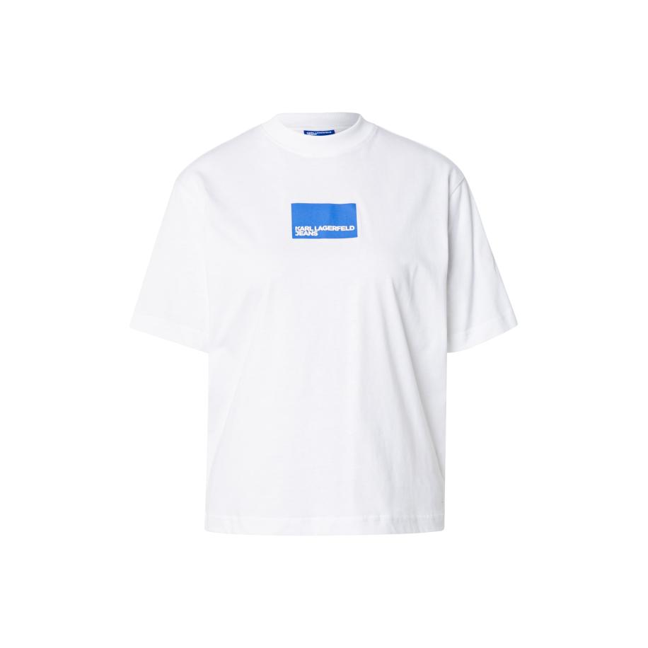 Karl Lagerfeld KARL LAGERFELD JEANS Shirt blauw / wit -