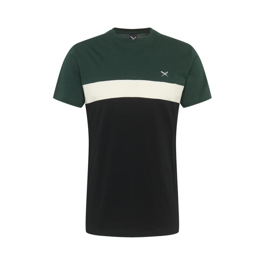 Iriedaily Iriedaily Shirt Court donkergroen / zwart / wit -