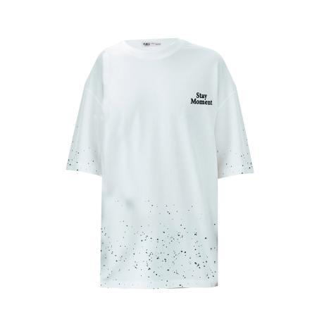 VAMOS CLO Shirt ecru / zwart