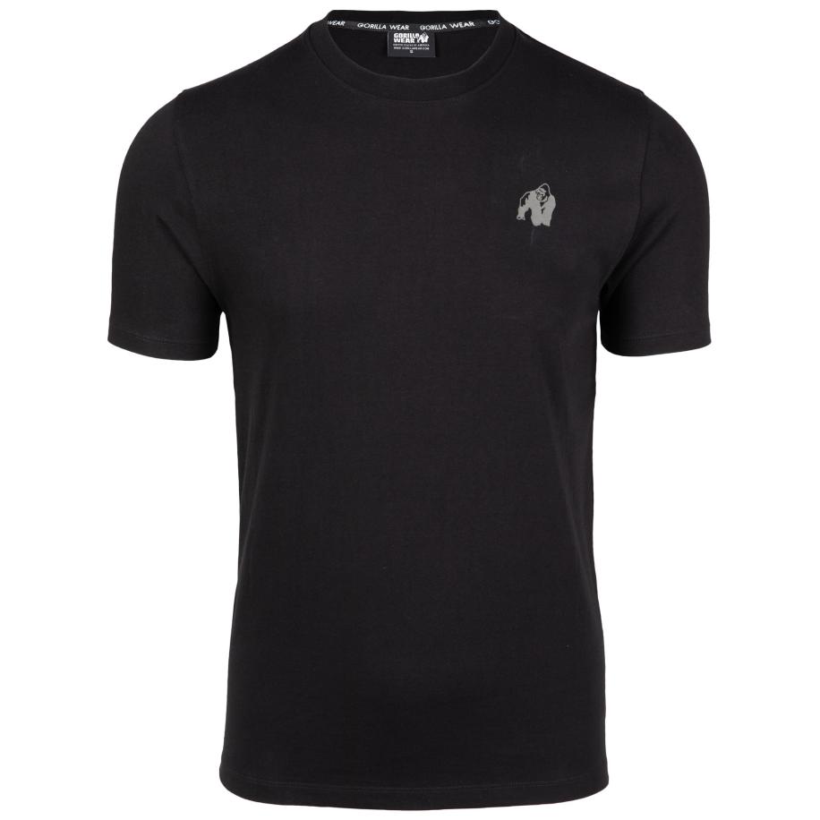 Gorilla Wear Gorilla Wear Shirt Oregon grijs / bloedrood / zwart -