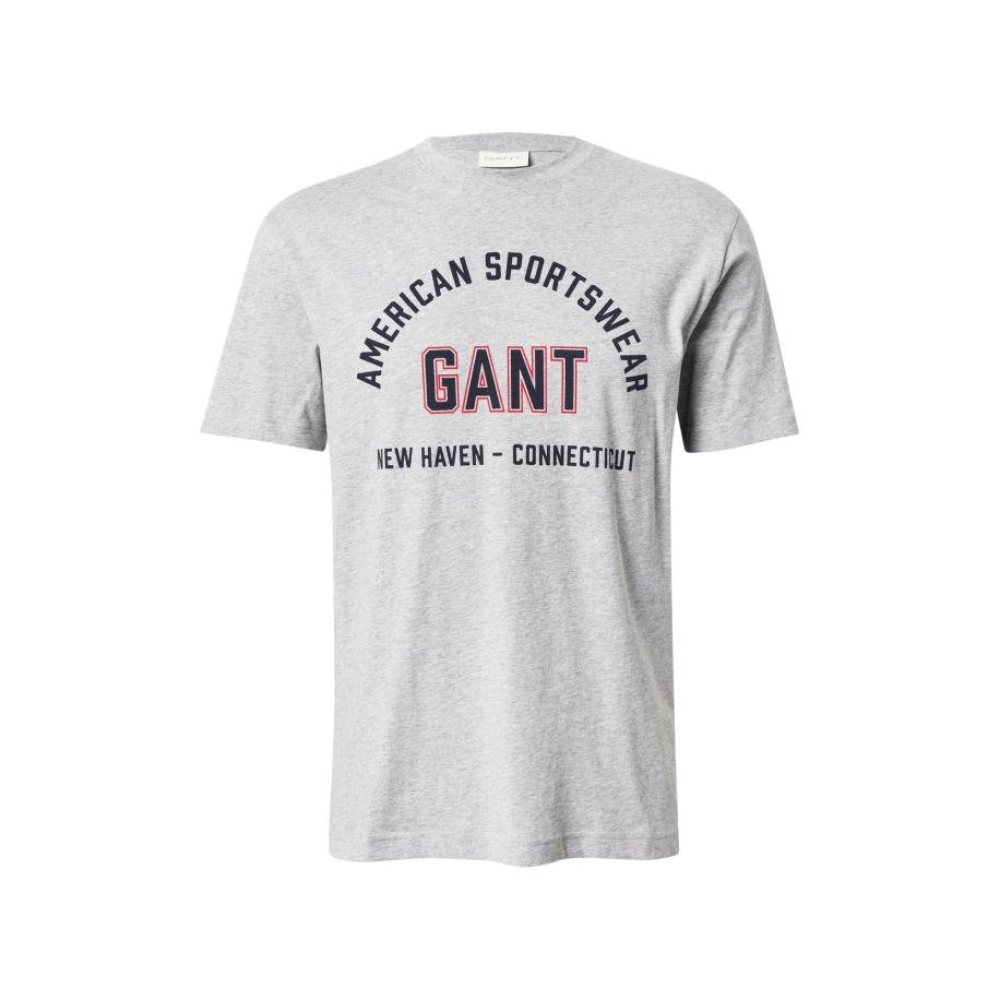 Gant GANT Shirt marine / grijs gemêleerd / rood -