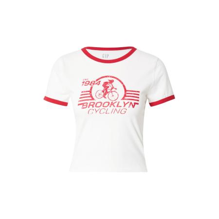 GAP GAP Shirt rood / wit